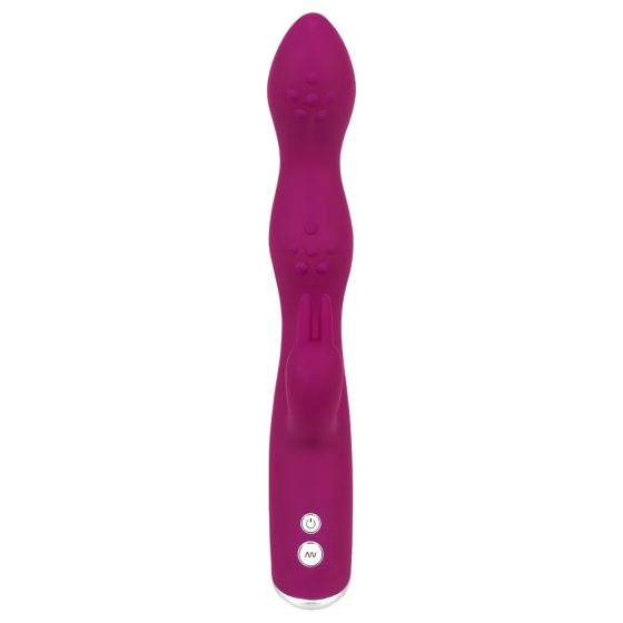 SMILE - Flexible G-Spot & Clitoral Vibrator with Dual Arms (Purple)