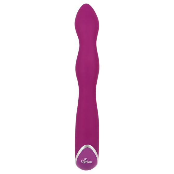 SMILE - Flexible G-Spot & Clitoral Vibrator with Dual Arms (Purple)
