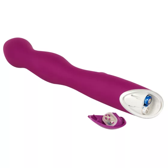 SMILE - Flexible G-Spot & Clitoral Vibrator with Dual Arms (Purple)