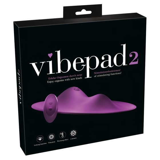 VibePad 2 - Vibration Pillow Massager (Purple)