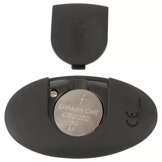 Rebel RC - Rechargeable Remote-Controlled Inflatable Black Anal Vibrator