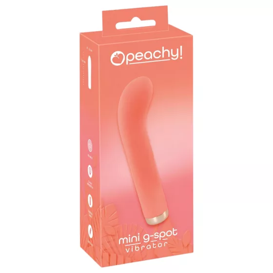 Peachy Mini G-Spot Rechargeable Vibrator by You2Toys (Apricot)