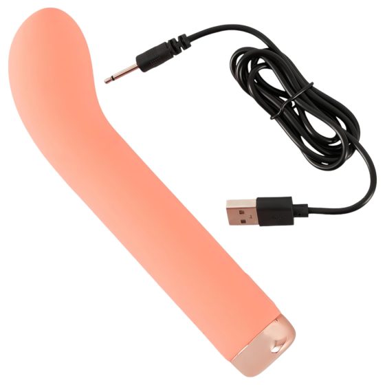 Peachy Mini G-Spot Rechargeable Vibrator by You2Toys (Apricot)
