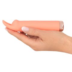   You2Toys - peachy! mini bunny - rechargeable bunny clitoral vibrator (peach)