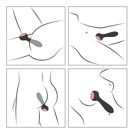 You2Toys CUPA - Rechargeable 2-in-1 Warming Vibrator (Black)