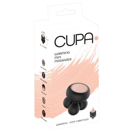 You2Toys CUPA Mini - Warming Massage Vibrator (Black)