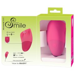  SMILE Thumping Touch - Rechargeable Pulsating Clitoral Vibrator (Pink)
