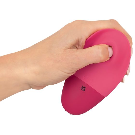 SMILE Thumping Touch - Rechargeable Pulsating Clitoral Vibrator (Pink)