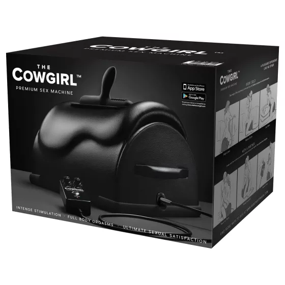 The Cowgirl Premium Riding - Rodeo Intim Machine (Black)