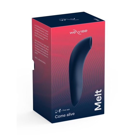 We-Vibe Melt - Rechargeable Smart Air Pulse Clitoral Stimulator (Blue)