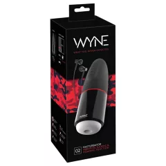   WYNE 02 - Rechargeable Vibrating-Suction Pleasure Device (Black-White)