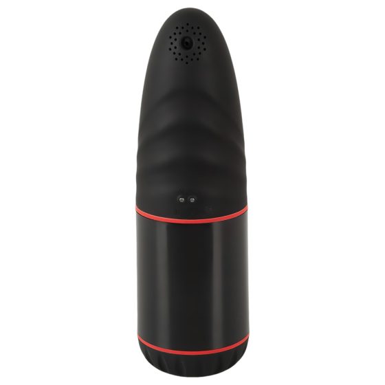 WYNE 02 - Rechargeable Vibrating-Suction Pleasure Device (Black-White)