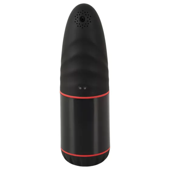 WYNE 02 - Rechargeable Vibrating-Suction Pleasure Device (Black-White)