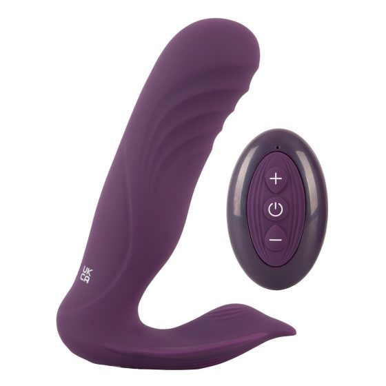 Javida RC - Dual-Function Remote Control Clitoral Vibrator (Purple)