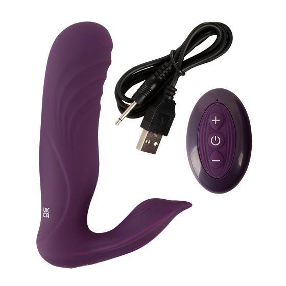 Javida RC - Dual-Function Remote Control Clitoral Vibrator (Purple)