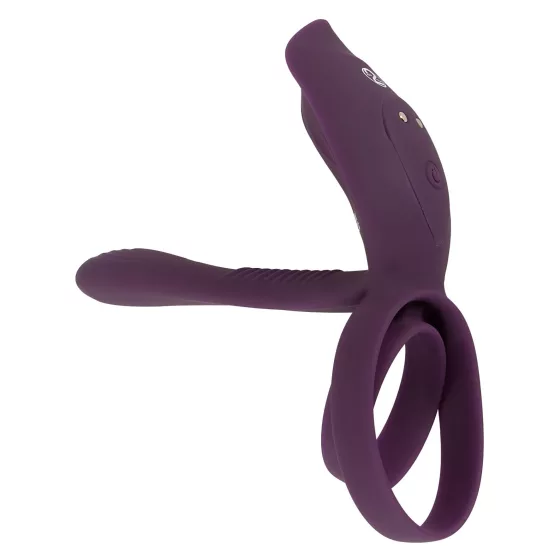 Couples Choice - Rechargeable Radio-Controlled Penis Ring (Purple)
