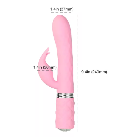 Pillow Talk Lively - Rechargeable Vibrator with Clitoral Arm (Pink)