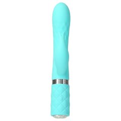   Pillow Talk Lively - Rechargeable Vibrator with Clitoral Arm (Turquoise)