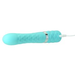   Pillow Talk Lively - rechargeable vibrator with wand (turquoise)