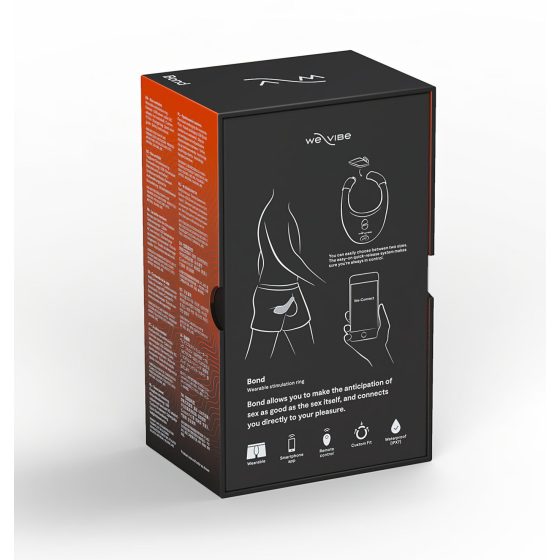We-Vibe Bond - smart vibrating penis ring (black)