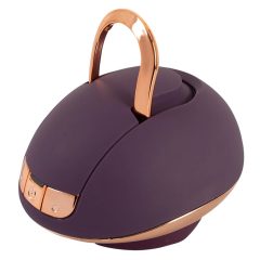 Belou - Rechargeable Rotating Vulva Massager (Purple)