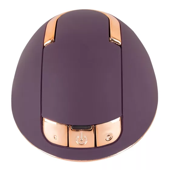 Belou - Rechargeable Rotating Vulva Massager Vibrator (Purple)