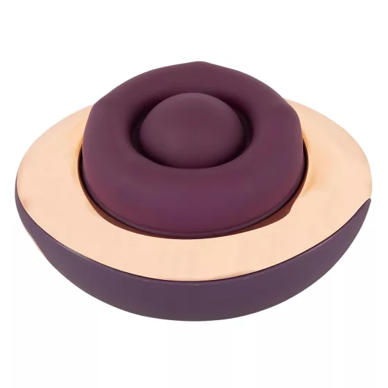 Belou - Rechargeable Rotating Vulva Massager Vibrator (Purple)