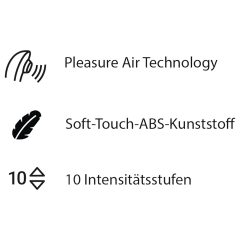   Womanizer Classic 2 - Rechargeable Airwave Clitoral Stimulator (Red)