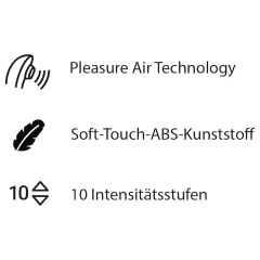   Womanizer Classic 2 - Rechargeable Air-Pulse Clitoral Stimulator (Red)