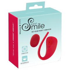   SMILE Slim Panty - Rechargeable Wireless Clitoral Vibrator (Red)