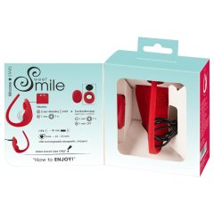   SMILE Slim Panty - Rechargeable Wireless Clitoral Vibrator (Red)