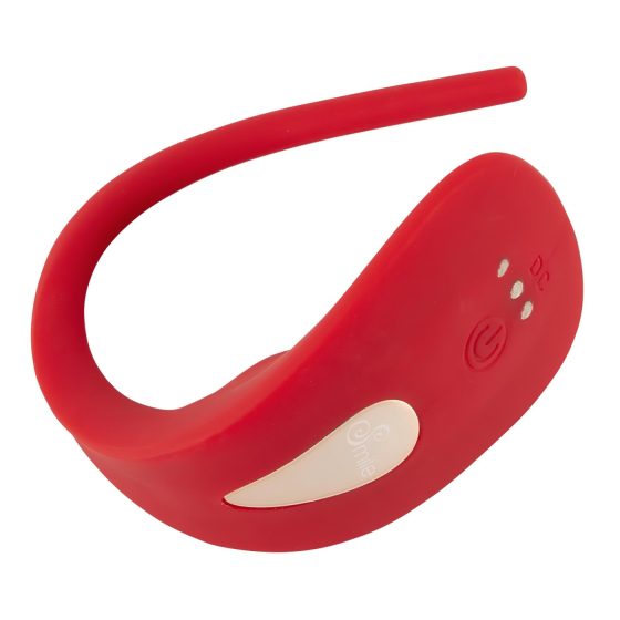 SMILE Slim Panty - Rechargeable Wireless Clitoral Vibrator (Red)