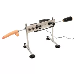   The Ultimate Pleasure Machine - Dual System with Two Dildos & One Sleeve