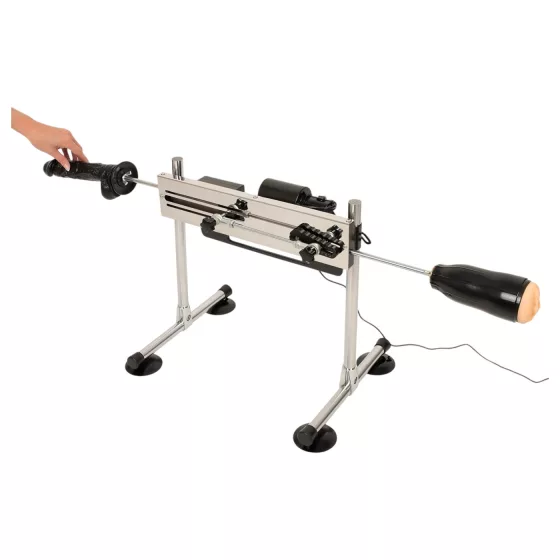 The Ultimate Pleasure Machine - Dual System with Two Dildos & One Sleeve