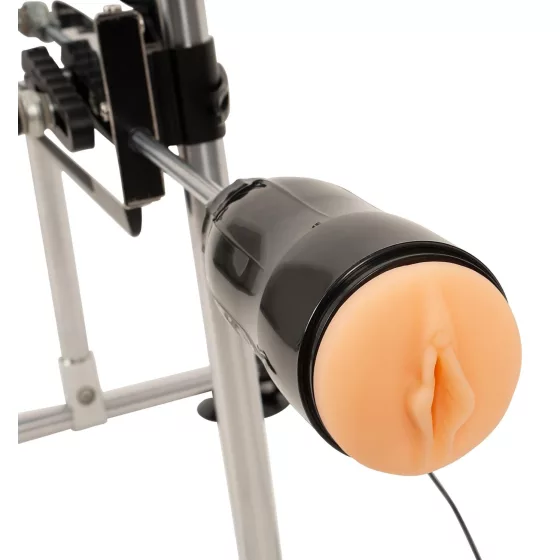The Ultimate Pleasure Machine - Dual System with Two Dildos & One Sleeve