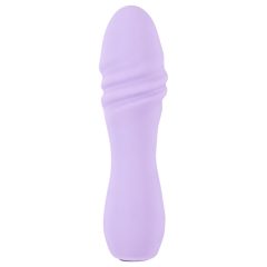   Cuties Mini 3 - Rechargeable, Waterproof Spiral Vibrator (Purple)