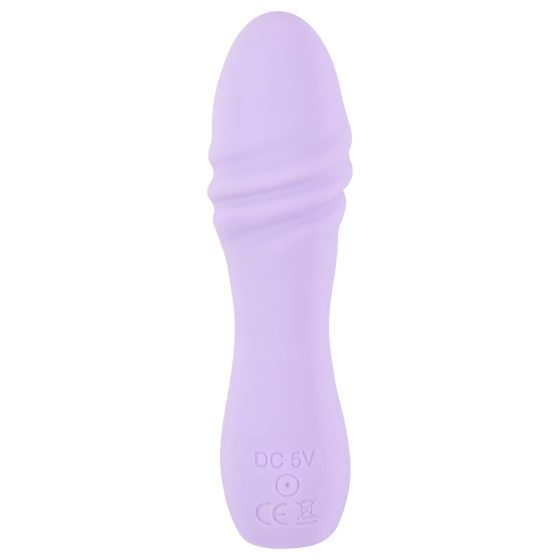 Cuties Mini 3 - Rechargeable, Waterproof Spiral Vibrator (Purple)