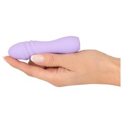   Cuties Mini 3 - Rechargeable, Waterproof Spiral Vibrator (Purple)