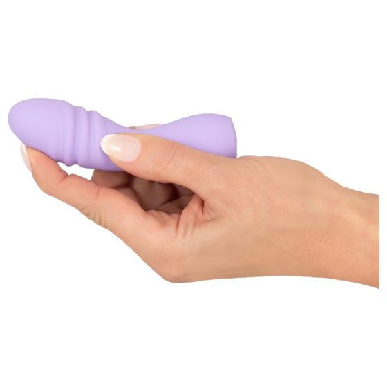 Cuties Mini 3 - Rechargeable, Waterproof Spiral Vibrator (Purple)