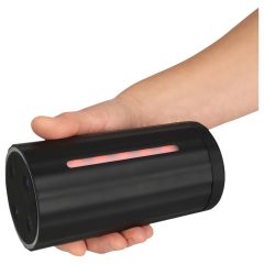   Rebel Pleasure Pro - Rechargeable, 3-Function Masturbator (Black)