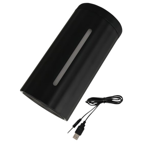 Rebel Pleasure Pro - Rechargeable, 3-Function Masturbator (Black)