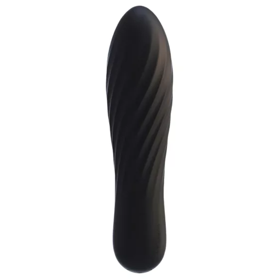 Svakom Tulip - rechargeable mini wand vibrator (black)