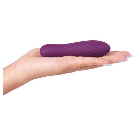 Svakom Tulip - Rechargeable Mini Wand Vibrator (Purple)