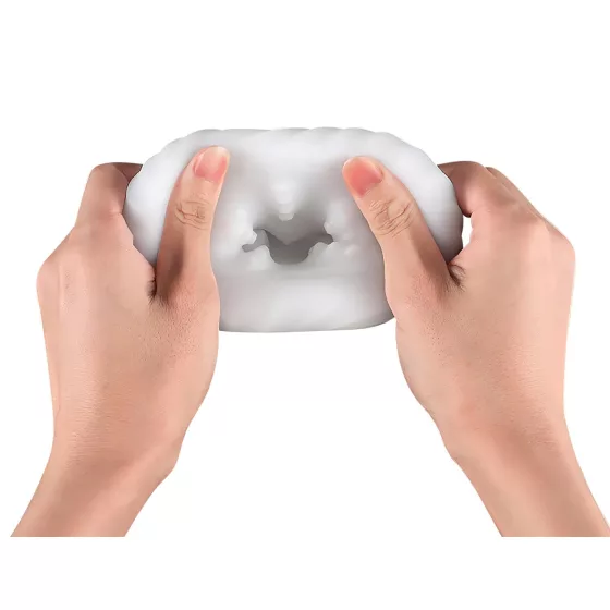 Svakom Robin - rechargeable masturbator (white)