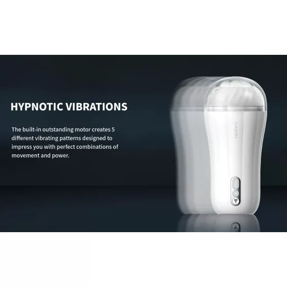 Svakom Robin - rechargeable masturbator (white)