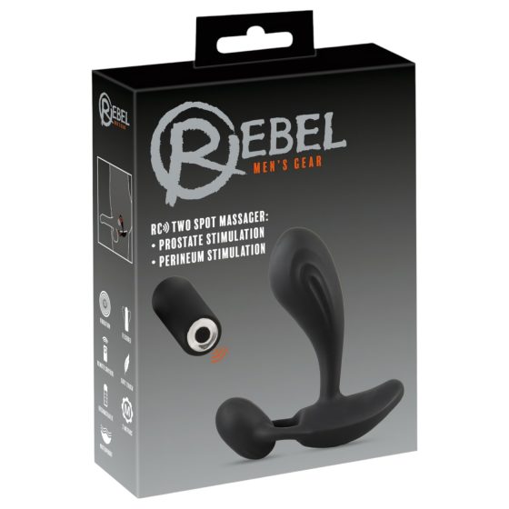 Rebel RC - 2-in-1 Prostate Massager (Black)