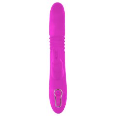   SMILE Rabbit - Rechargeable, Clitoral Arm Thrusting-Rotating Vibrator (Pink) 
