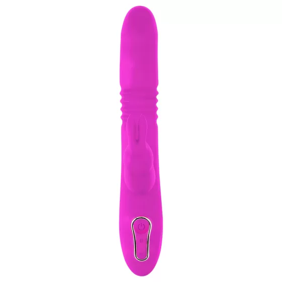 SMILE Rabbit - Rechargeable, Clitoral Arm Thrusting-Rotating Vibrator (Pink) 
