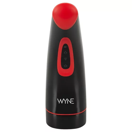 WYNE 03 - Black Rechargeable Vibrating & Suction Pleasure Device