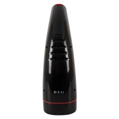   WYNE 03 - Rechargeable, vibrating-suction masturbator (black)